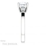 Princess Cut Forever One Moissanite Engagement Ring #GTJ1270-square-fo-w