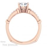 Cushion Cut Forever One Moissanite Engagement Ring #GTJ1279-cushion-fo-r 2 Cushion Cut Forever One Moissanite Engagement Ring #GTJ1279-cushion-fo-r