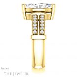 Marquise Cut Forever Brilliant Moissanite Engagement Ring #GTJ1279-marquise-fb-y