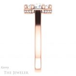 Oval Shaped Forever One Moissanite Engagement Ring #GTJ1284-oval-fo-r 3 Oval Shaped Forever One Moissanite Engagement Ring #GTJ1284-oval-fo-r