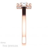 Round Cut Forever One Moissanite Engagement Ring #GTJ1284-round-fo-r 3 Round Cut Forever One Moissanite Engagement Ring #GTJ1284-round-fo-r