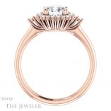 Cushion Cut Forever One Moissanite Engagement Ring #GTJ1285-cushion-fo-r 2 Cushion Cut Forever One Moissanite Engagement Ring #GTJ1285-cushion-fo-r