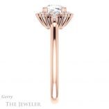 Cushion Cut Forever One Moissanite Engagement Ring #GTJ1285-cushion-fo-r 3 Cushion Cut Forever One Moissanite Engagement Ring #GTJ1285-cushion-fo-r
