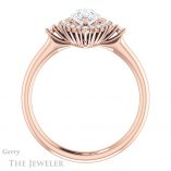 Marquise Cut Forever One Moissanite Engagement Ring #GTJ1285-marquise-fb-r 2 Marquise Cut Forever Brilliant Moissanite Engagement Ring #GTJ1285-marquise-fb-r