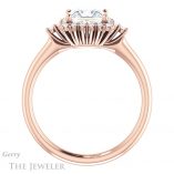 Princess Cut Forever One Moissanite Engagement Ring #GTJ1285-square-fo-r 2 Princess Cut Forever One Moissanite Engagement Ring #GTJ1285-square-fo-r
