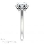 Princess Cut Forever One Moissanite Engagement Ring #GTJ1285-square-fo-w 3 Princess Cut Forever One Moissanite Engagement Ring #GTJ1285-square-fo-w