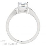 Princess Cut Forever One Moissanite Engagement Ring #GTJ1292-square-fo-w