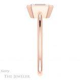 Emerald Cut Forever Brilliant Moissanite Engagement Ring #GTJ1293-emerald-fb-r