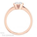 Oval Shaped Forever One Moissanite Engagement Ring #GTJ1293-oval-fo-r 2 Oval Shaped Forever One Moissanite Engagement Ring #GTJ1293-oval-fo-r