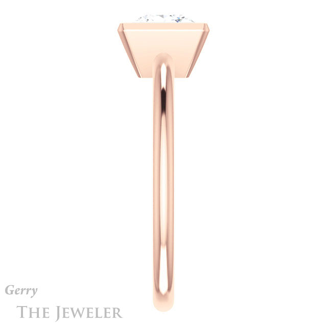 Princess Cut Forever One Moissanite Engagement Ring #GTJ1293-square-fo-r 3 Princess Cut Forever One Moissanite Engagement Ring #GTJ1293-square-fo-r
