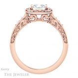 Princess Cut Forever One Moissanite Engagement Ring #GTJ900-square-fo-r 2 Princess Cut Forever One Moissanite Engagement Ring #GTJ900-square-fo-r