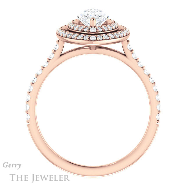 Marquise Cut Forever Brilliant Moissanite Engagement Ring #GTJ903-marquise-fb-r