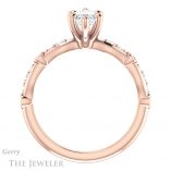 Marquise Cut Forever One Moissanite Engagement Ring #GTJ904-marquise-fb-r 2 Marquise Cut Forever Brilliant Moissanite Engagement Ring #GTJ904-marquise-fb-r