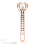 Round Cut Forever One Moissanite Engagement Ring #GTJ906-round-fo-r 3 Round Cut Forever One Moissanite Engagement Ring #GTJ906-round-fo-r