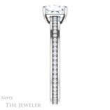 Princess Cut Forever One Moissanite Engagement Ring #GTJ914-square-fo-w
