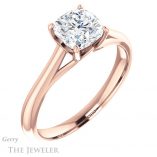 Cushion Cut Forever One Moissanite Engagement Ring #GTJ916-cushion-fo-r 4 Cushion Cut Forever One Moissanite Engagement Ring #GTJ916-cushion-fo-r