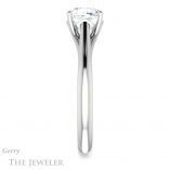 Cushion Cut Forever One Moissanite Engagement Ring #GTJ916-cushion-fo-w 3 Cushion Cut Forever One Moissanite Engagement Ring #GTJ916-cushion-fo-w