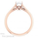 Emerald Cut Forever One Moissanite Engagement Ring #GTJ916-emerald-fb-r 2 Emerald Cut Forever Brilliant Moissanite Engagement Ring #GTJ916-emerald-fb-r