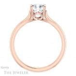 Cushion Cut Forever One Moissanite Engagement Ring #GTJ917-cushion-fo-r 2 Cushion Cut Forever One Moissanite Engagement Ring #GTJ917-cushion-fo-r