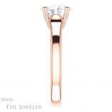 Oval Shaped Forever One Moissanite Engagement Ring #GTJ917-oval-fo-r 3 Oval Shaped Forever One Moissanite Engagement Ring #GTJ917-oval-fo-r