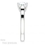 Princess Cut Forever One Moissanite Engagement Ring #GTJ917-square-fo-w 3 Princess Cut Forever One Moissanite Engagement Ring #GTJ917-square-fo-w