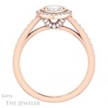 Marquise Cut Forever Brilliant Moissanite Engagement Ring #GTJ920-marquise-fb-r