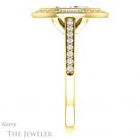 Marquise Cut Forever Brilliant Moissanite Engagement Ring #GTJ920-marquise-fb-y