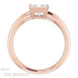 Princess Cut Forever One Moissanite Engagement Ring #GTJ922-square-fo-r