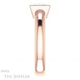 Princess Cut Forever One Moissanite Engagement Ring #GTJ922-square-fo-r