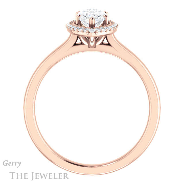 Marquise Cut Forever Brilliant Moissanite Engagement Ring #GTJ925-marquise-fb-r