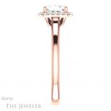 Princess Cut Forever One Moissanite Engagement Ring #GTJ925-square-fo-r