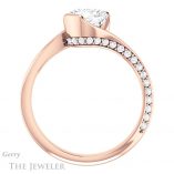 Cushion Cut Forever One Moissanite Engagement Ring #GTJ927-cushion-fo-r 2 Cushion Cut Forever One Moissanite Engagement Ring #GTJ927-cushion-fo-r