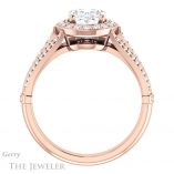 Oval Shaped Forever One Moissanite Engagement Ring #GTJ928-oval-fo-r 2 Oval Shaped Forever One Moissanite Engagement Ring #GTJ928-oval-fo-r