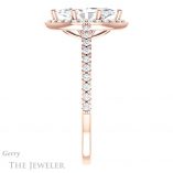 Marquise Cut Forever Brilliant Moissanite Engagement Ring #GTJ932-marquise-fb-r