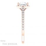Princess Cut Forever One Moissanite Engagement Ring #GTJ932-square-fo-r