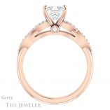 Princess Cut Forever One Moissanite Engagement Ring #GTJ933-square-fo-r 2 Princess Cut Forever One Moissanite Engagement Ring #GTJ933-square-fo-r