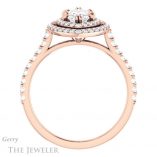 Marquise Cut Forever Brilliant Moissanite Engagement Ring #GTJ935-marquise-fb-r