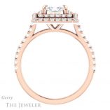 Princess Cut Forever One Moissanite Engagement Ring #GTJ935-square-fo-r 2 Princess Cut Forever One Moissanite Engagement Ring #GTJ935-square-fo-r