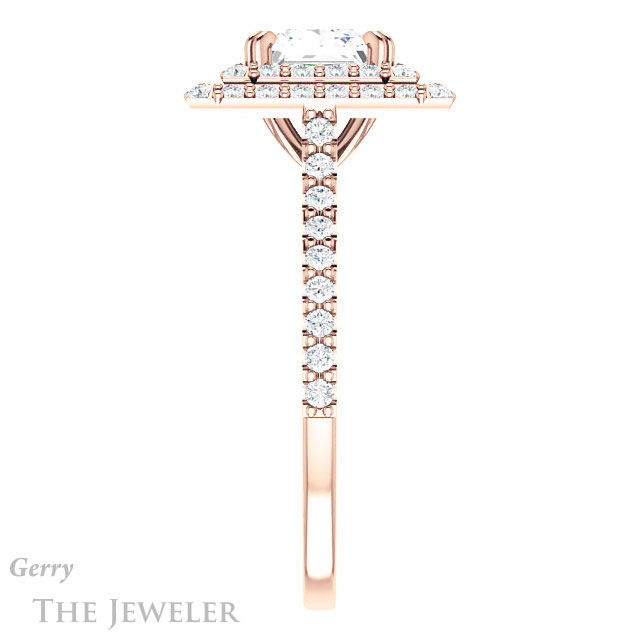 Princess Cut Forever One Moissanite Engagement Ring #GTJ935-square-fo-r 3 Princess Cut Forever One Moissanite Engagement Ring #GTJ935-square-fo-r