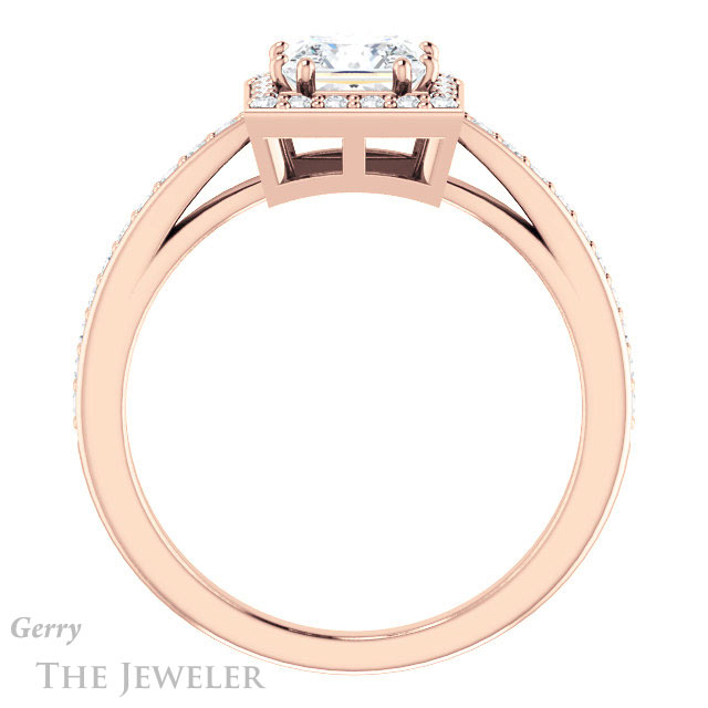 Princess Cut Forever One Moissanite Engagement Ring #GTJ936-square-fo-r 2 Princess Cut Forever One Moissanite Engagement Ring #GTJ936-square-fo-r