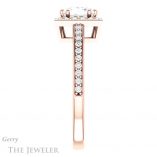 Princess Cut Forever One Moissanite Engagement Ring #GTJ936-square-fo-r 3 Princess Cut Forever One Moissanite Engagement Ring #GTJ936-square-fo-r