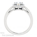Princess Cut Forever One Moissanite Engagement Ring #GTJ936-square-fo-w