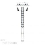 Princess Cut Forever One Moissanite Engagement Ring #GTJ936-square-fo-w