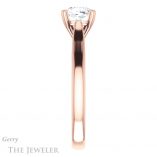Cushion Cut Forever One Moissanite Engagement Ring #GTJ937-cushion-fo-r 3 Cushion Cut Forever One Moissanite Engagement Ring #GTJ937-cushion-fo-r