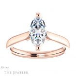 Marquise Cut Forever Brilliant Moissanite Engagement Ring #GTJ937-marquise-fb-r