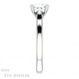 Princess Cut Forever One Moissanite Engagement Ring #GTJ937-square-fo-w 3 Princess Cut Forever One Moissanite Engagement Ring #GTJ937-square-fo-w
