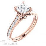 Princess Cut Forever One Moissanite Engagement Ring #GTJ938-square-fo-r