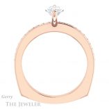 Marquise Cut Forever One Moissanite Engagement Ring #GTJ941-marquise-fb-r 2 Marquise Cut Forever Brilliant Moissanite Engagement Ring #GTJ941-marquise-fb-r