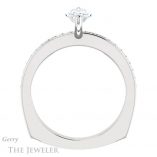 Marquise Cut Forever One Moissanite Engagement Ring #GTJ941-marquise-fb-w 2 Marquise Cut Forever Brilliant Moissanite Engagement Ring #GTJ941-marquise-fb-w