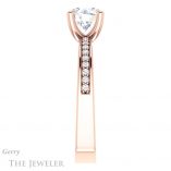 Round Cut Forever One Moissanite Engagement Ring #GTJ941-round-fo-r 3 Round Cut Forever One Moissanite Engagement Ring #GTJ941-round-fo-r
